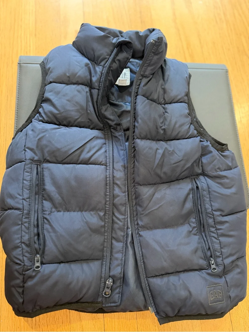 GAP Kids Dark Navy Quilted Puffer Vest